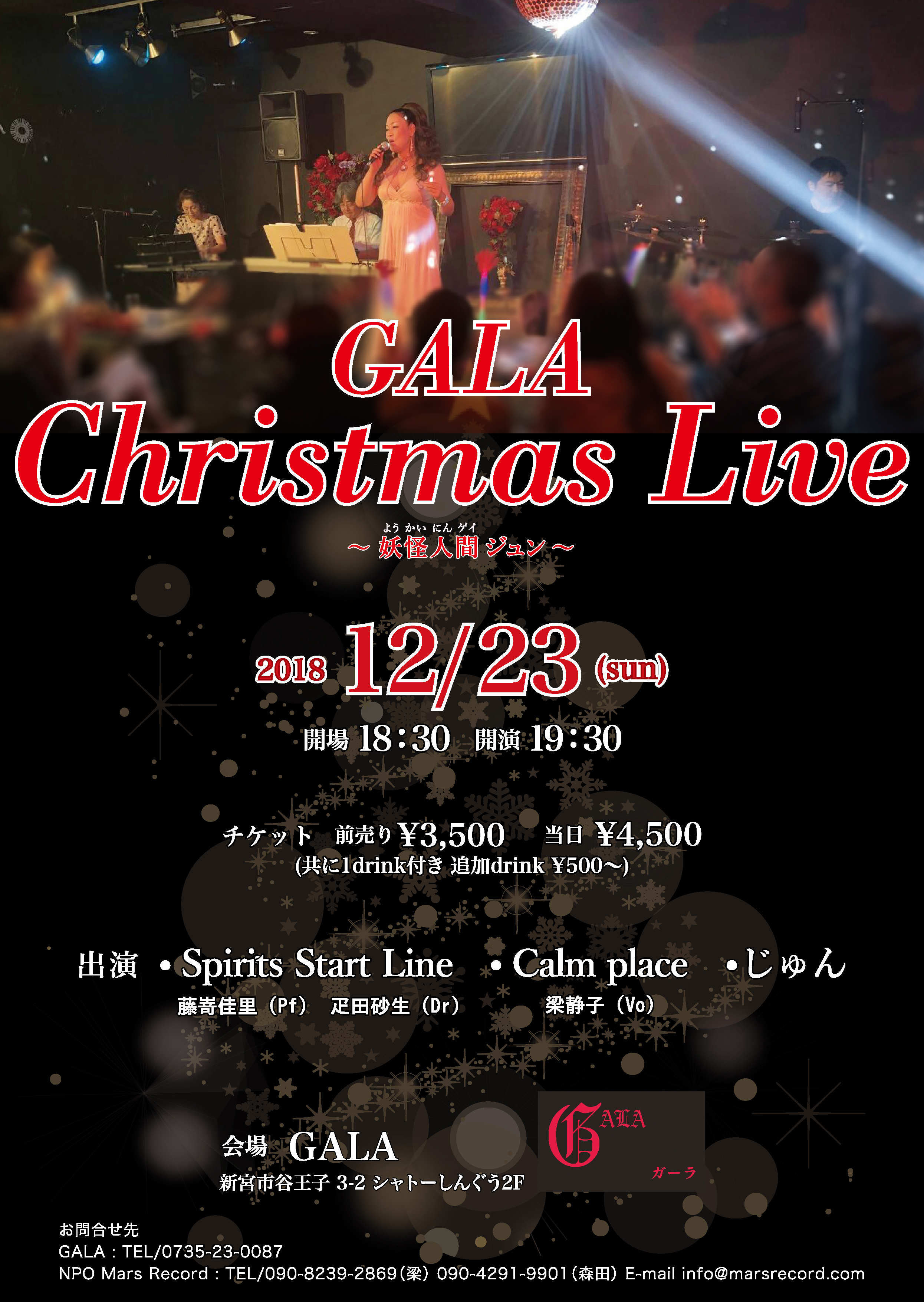 ガーラライブチラシ
